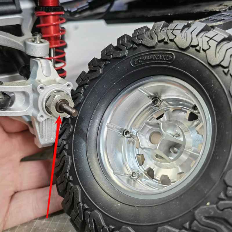 Ram 1500 Rc Hobby - Усиленный адаптер ступицы колеса для TRACTION