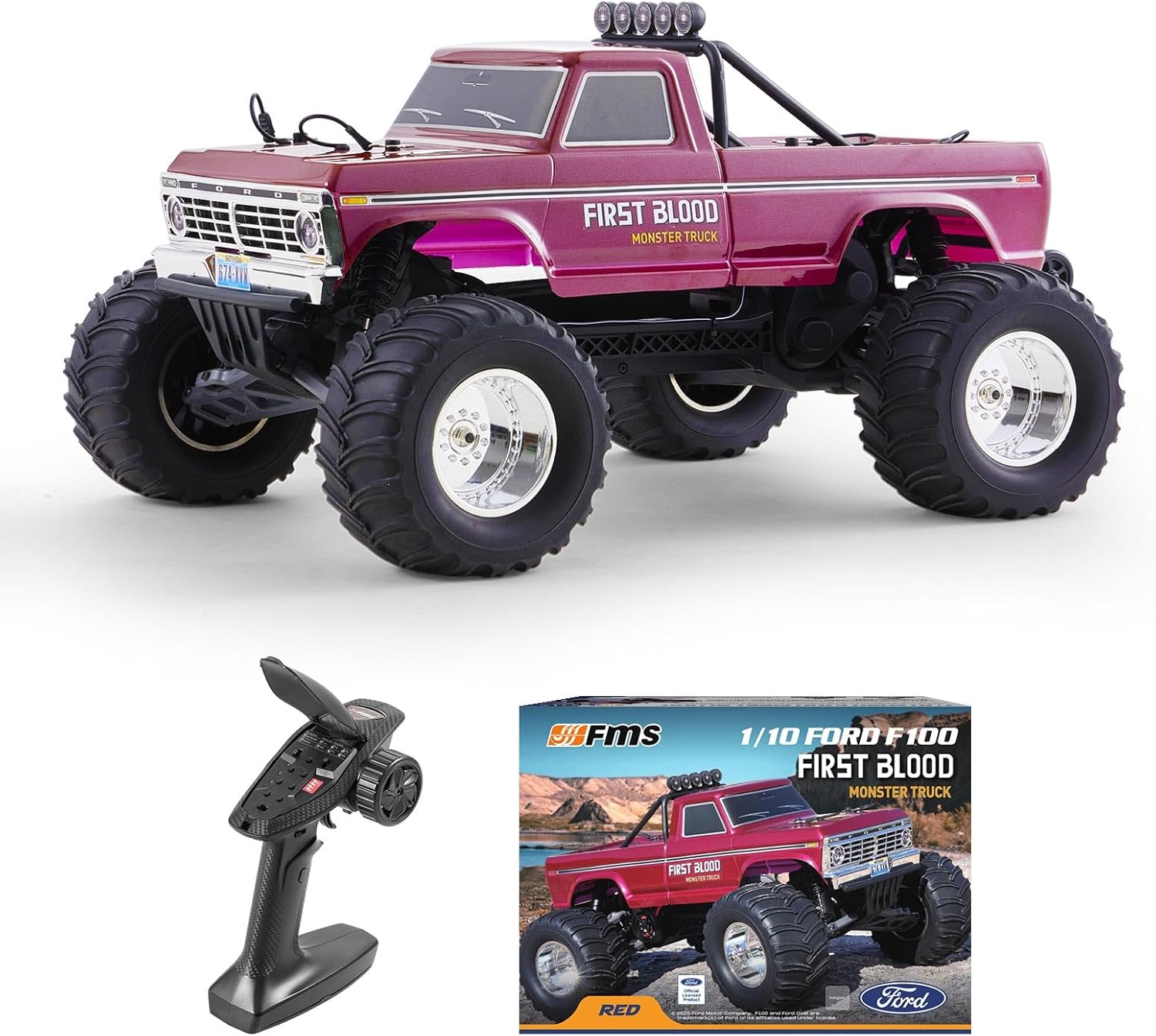 Rc Hobby Grade Crawler - Радиоуправляемый внедорожный монстр-трак Ford F-100 в