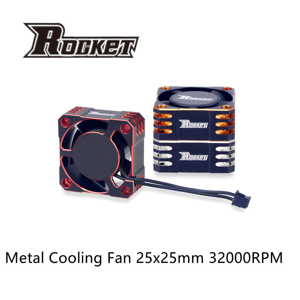 Rc Hobby Tools - Вентилятор охлаждения, металлический, 25x25 мм, 32000