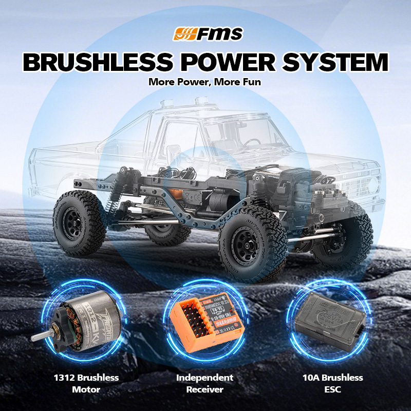 FMS 1:18 FCX18 II F-100 Малога – обзор и цена Rc Hobby Dump Truck