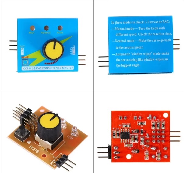 Тестер сервоприводов RC 3CH: и – обзор и цена Rc Hobby Tools