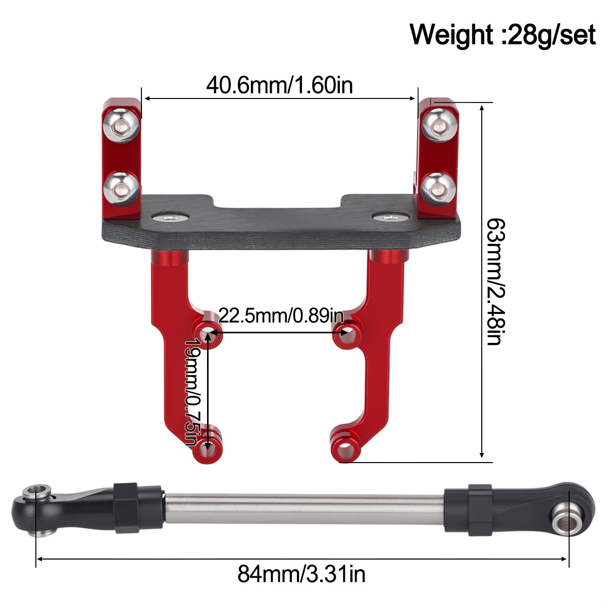 Алюминиевое крепление сервопри – обзор и цена Rc Hobby Tools