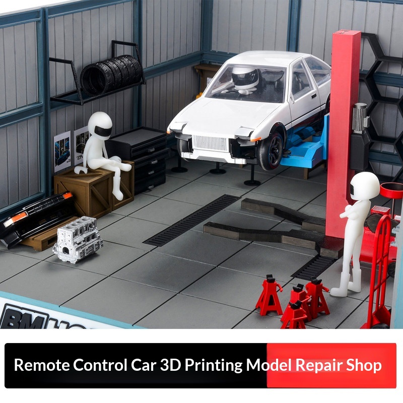 Модель гаража BM HOBBY 1/24 дл – обзор и цена Rc Hobby Workshop
