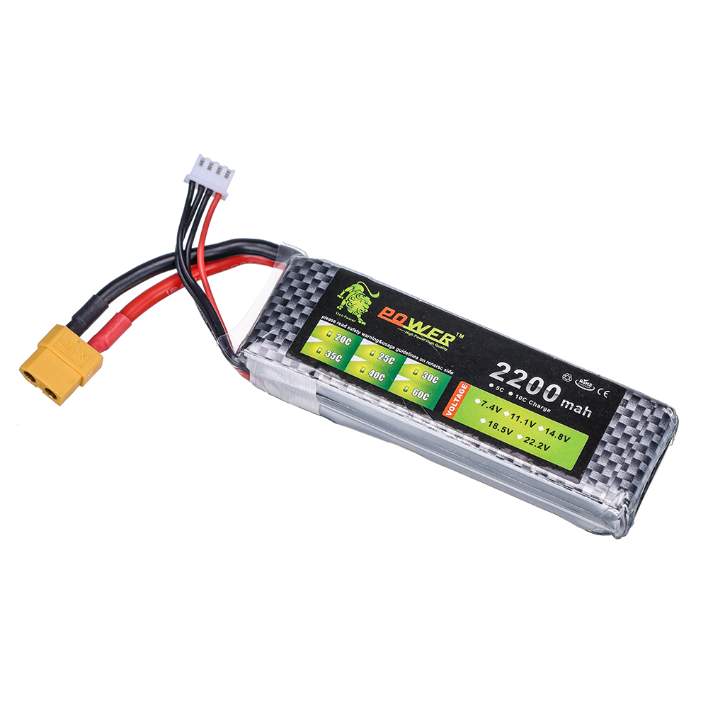 Аккумулятор LiPo 3S 11.1В 2200 – обзор и цена Hobby Rc Quadcopters